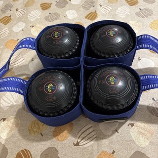 Drakes Pride Professional Bowls Set of 4 Size OH x 20 WB G1 1166 with Bag