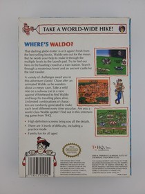 Where's Waldo NES Authentic CIB & Tested W/ Box Protector