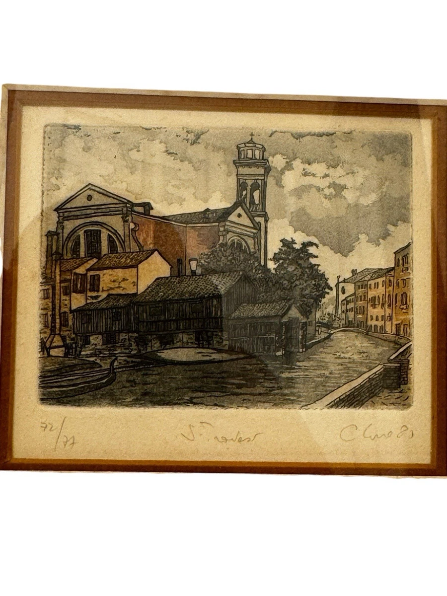 Venice Etching for sale | eBay