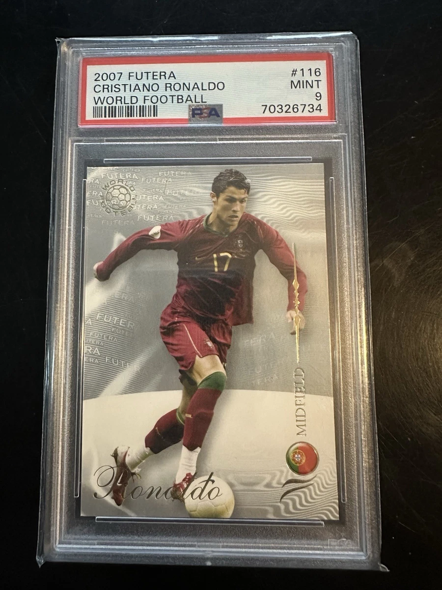 Cristiano Ronaldo 2007 Futera World Football Base Card #116 ベース
