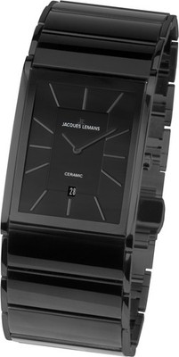 Jacques Lemans - Dublin Cerarmic 28mm schwarz - 1-1939C - Armbanduhr