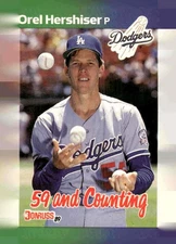 1989 Donruss #648 Orel Hershiser