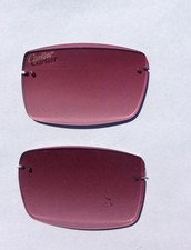 Replacement Lenses For C decor Cartier Frames. Gradient Purple. 37mm