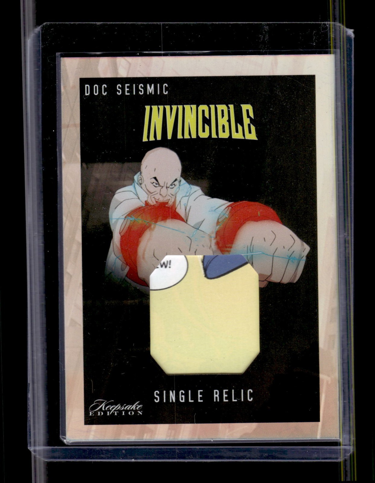 Doc Seismic Single Relic Authentic 2025 Invincible Keepsake Edition #467