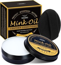 Mink Oil for Leather Boots, Boot Leather Care Kit, Leather Shoe Care Kit for Cow