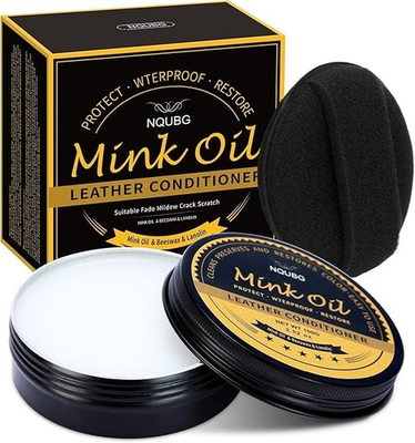 #ad Mink Oil for Leather Boots Boot Leather Care Kit Leather Shoe Care Kit for Cow $9.21
