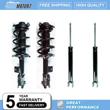 FCS 2Front Complete Strut & 2Rear Shock Set 4PCS Fits 2013 2014 Hyundai Sonata