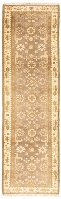 2'9'' x 9'7'' Vintage Hand-knotted Runner Rug Traditional Oriental Wool Carpet