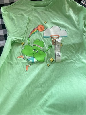 Cat & jack Kids St Patrick s day Shirt Unisex Size Xl 14