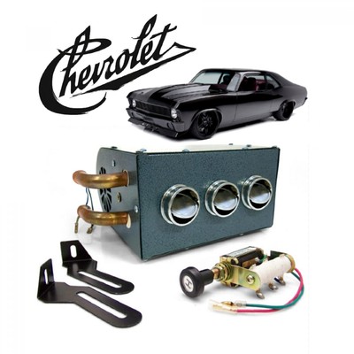 68-79 Chevy Nova Under Dash Auxiliary Cab Heater Core Box T-10 LSX THM350 X-Body
