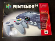 Brand New Nintendo 64 N64 Gray Game Console NTSC