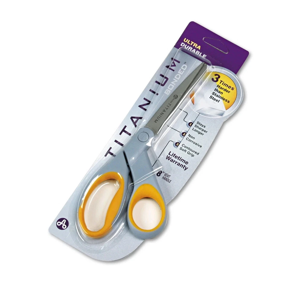 Tijeras unidas Westcott titanio 8" dobladas 13731 Foto 2 de 3