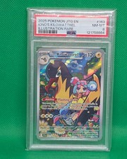 2025 POKEMON JTG EN-JOURNEY TOGETHER 163 IONO'S KILOWATTREL IR PSA 8