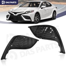 Fit For 2021-2024 Toyota Camry Se Xse Front Bumper Fog Light Cover Left Right Fit For 2021-2024 Toyota Camry Se Xse Front Bumper Fog Light Cover Left Right