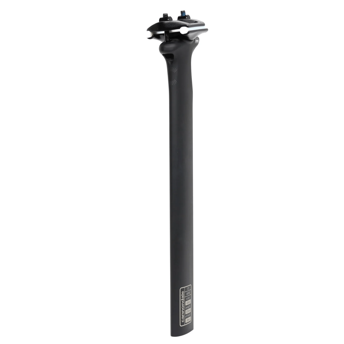 社外品　Supersix evo 4 0mmオフセットシートポスト Cannondale 2023+ SuperSix EVO Carbon Seatpost v4 330mm 20 Offset