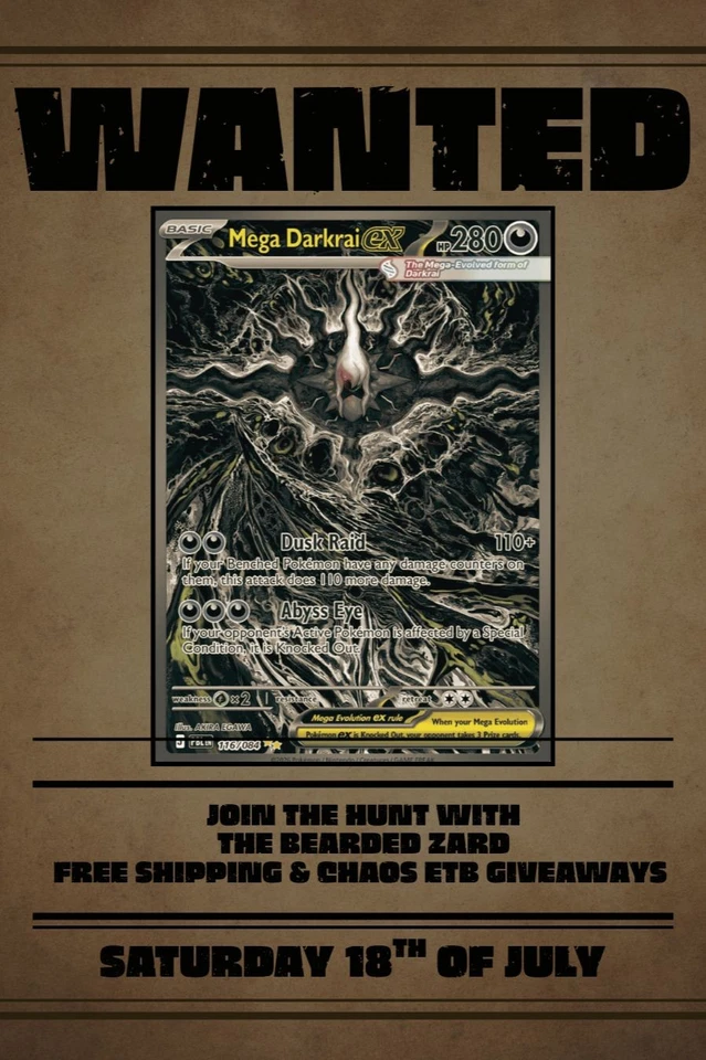 $1 STARTS - NEW SET PITCH BLACK SET - ETB PENNY DROP!!!! FREE SHIPPING !!!