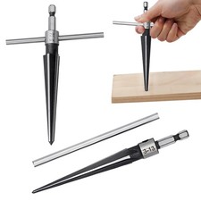 2 Pcs Tapered Bridge Pin Hole Reamer T Handle
