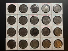 Canada Lot of 20 Dollars $1 - 1968 to 1987 Set - Nickel AU EF PL - Proof Like