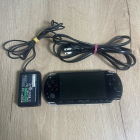 Sony PSP-2001 Black Console W/ Charger &mdash; Tested & Works 🔥🔥