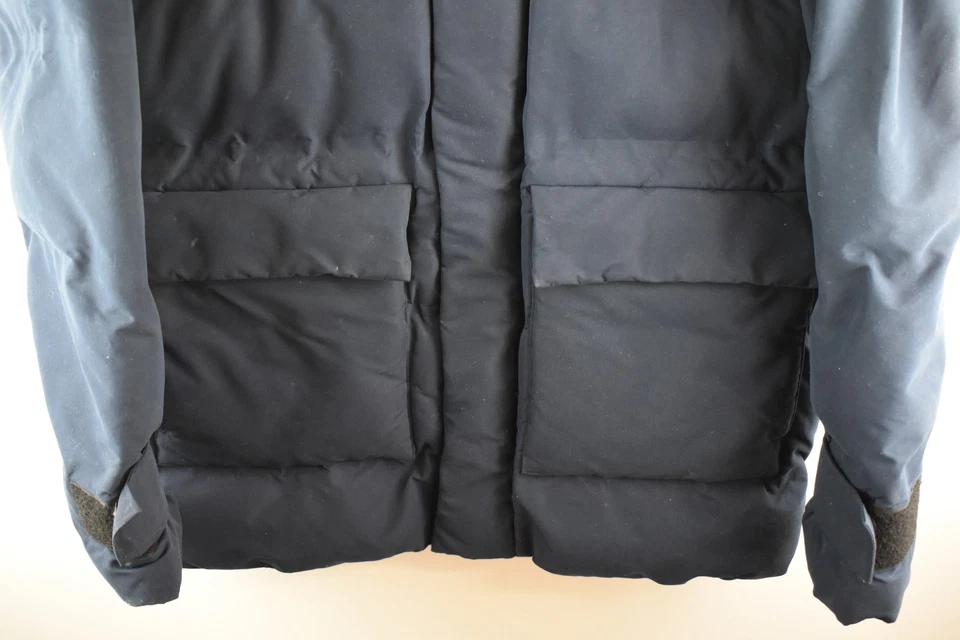 JACK & JONES Navy Padded Jacket size 2XL Mens Hooded Casual Outdoors Outerwear - Image 3 of 4