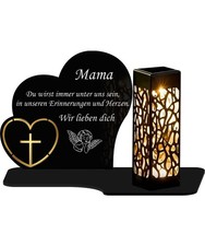 Solar Grablicht mit goldenem Herz   eigene Gr...