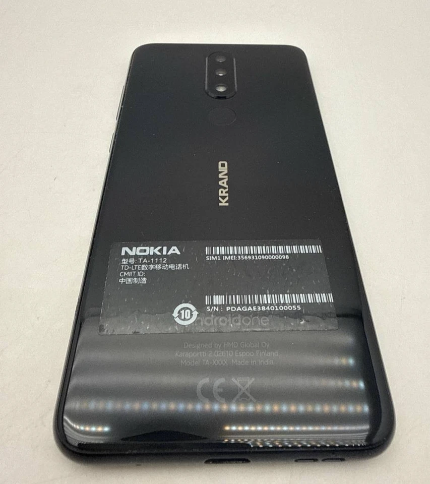 Smartphone Nokia 5.1 Plus TA 1112 Android Pantalla 5.86" 32GB Doble SIM 13MP Foto 2 de 4