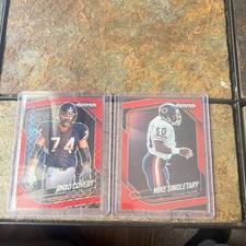 Panini Prizm 2023 NFL Card Lot Chicago Bears Jimbo Covert Mike Singletary