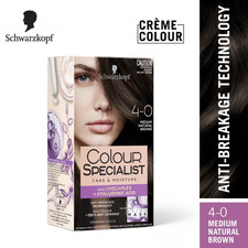 Schwarzkopf Colour Specialist 4.0 Medium Natural Brown Permanent Hair Color 165m
