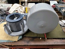 2 Inch Npt Air Compressor Intake Filter Silencer And Metal Housing Canister