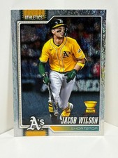 2026 Topps - Silver Crackle Board Foil #240 Jacob Wilson Rookie Cup
