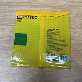 LEGO CLASSIC: Green Baseplate (10700) 1 New Sealed 1 Used 10x10 Inches