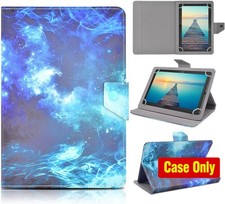 Portable Leather Stand Shell Case for 10.1 inch Tablet, Protective Folio Cover