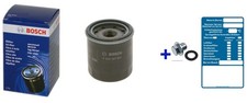 BOSCH Ölfilter + Ölablassschraube für NISSAN EVALIA MAXIMA / MICRA III