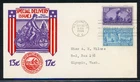 UNITED STATES STAEHLE COVER LOT #5 1944 13c Special Delivery FDC $$$