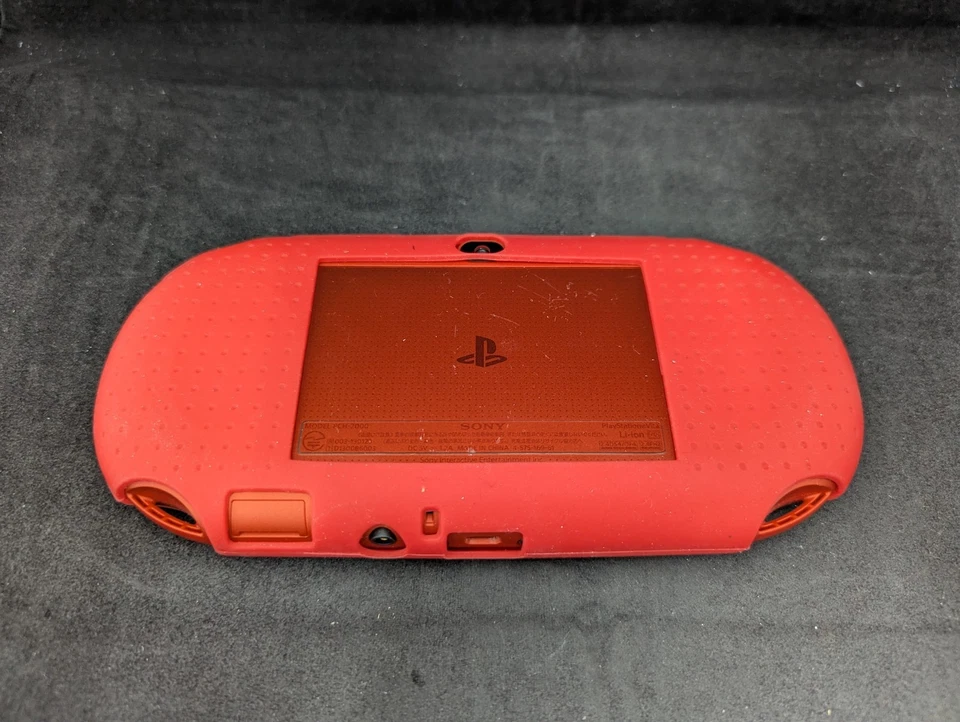 B754 Sony PS Vita PCH-2000 console Metallic Red Handheld system x - Image 3 of 4