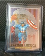 Marvel Masterpieces '92 Platinum - Captain America - 16