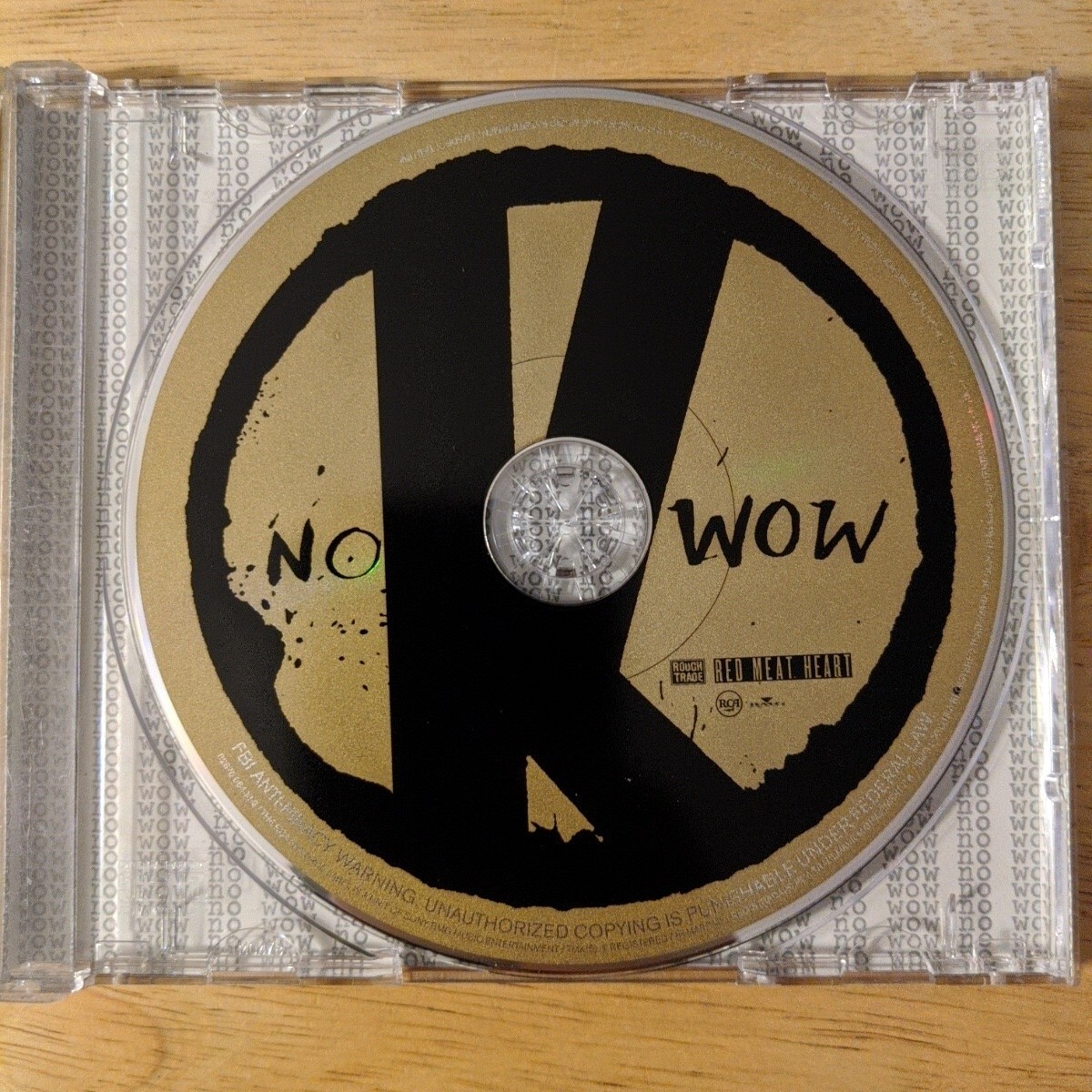 No Wow [PA] by The Kills (CD, Mar-2005, Rough Trade) Cracked