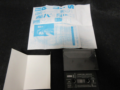 Propaganda A Secret Wish Japan Cassette Tape in 1985 ZTT Synth