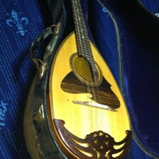 Mandolin Suzuki No.226 1967 Bowl Back Nagoya Japan with Case