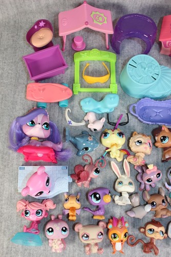 LITTLEST PET SHOP LPS Hasbro 30x Figures Play Set Accessories Job Bundle Lot 2 - Bild 6 von 22