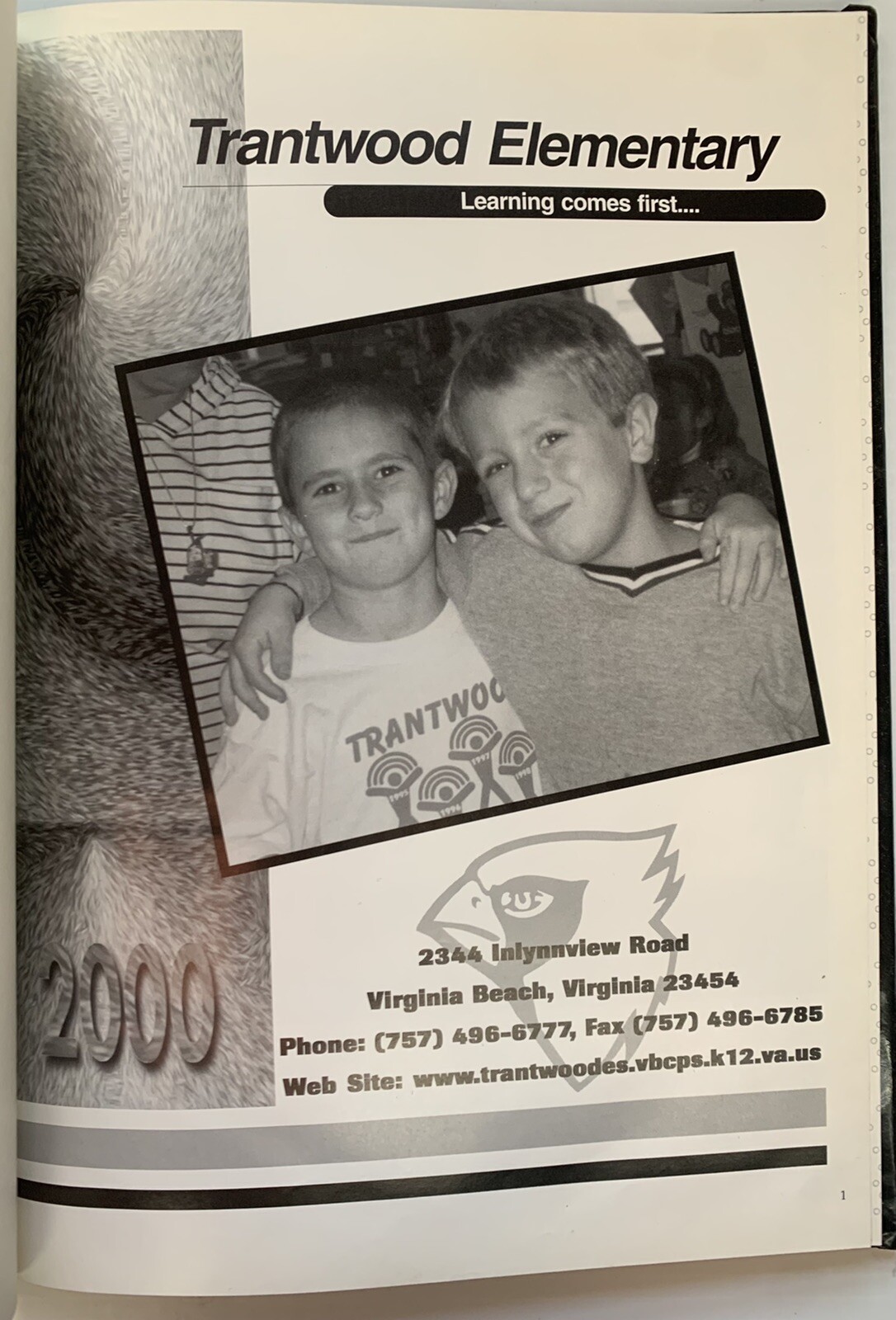2000 TRANTWOOD ELEMENTARY SCHOOL YEARBOOK, VIRGINIA BEACH, VA eBay