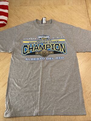 WWE Wrestlemania 27 Vintage Alberto Del Rio World Heavyweight Champion  T-Shirt