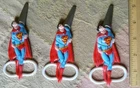Vintage - THREE PAIRS of Superman Children's Safety Scissors from 1978!