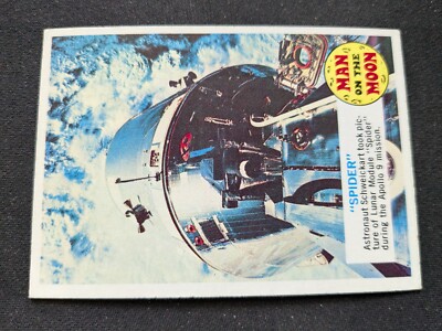 1969 Topps Man On The Moon Card # 37B ''Spider'' (EX/NM)
