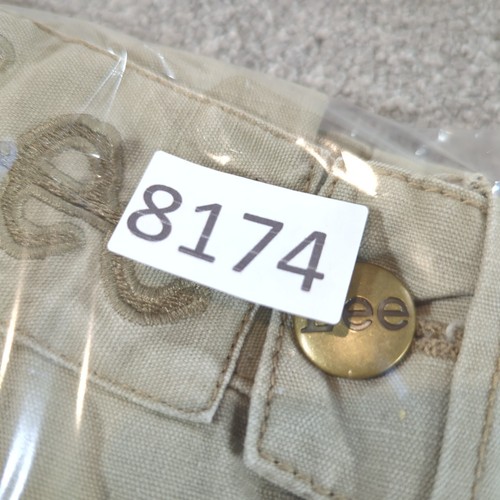 Lee Cargo Shorts Mens XL Beige Khaki Workwear Combat Utility Pockets Outdoor W36 - Picture 12 of 12