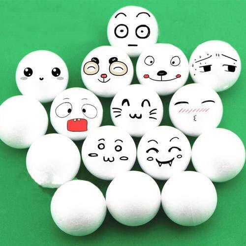 24 Pack 4 Inch White Foam Balls Polystyrene Foam Balls for DIY Crafts Projects - Picture 7 of 8