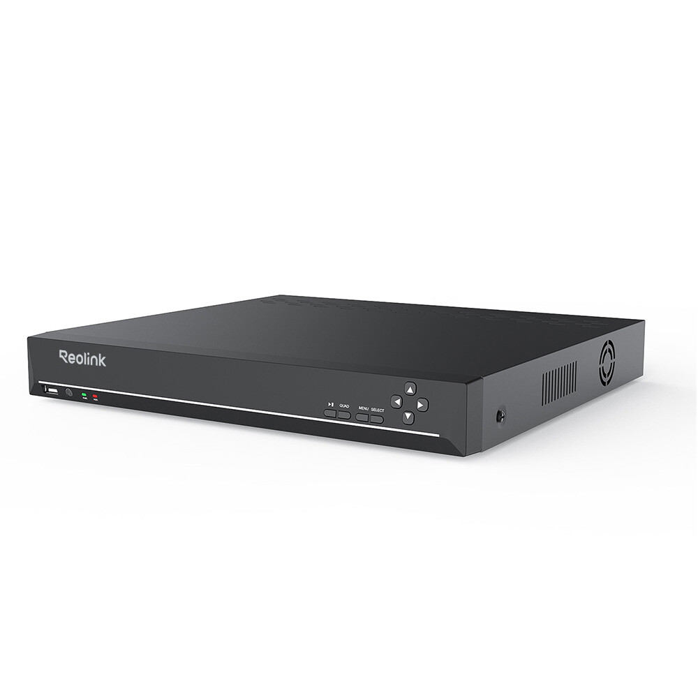 Reolink 36Channel NVR with 48TB Storage Capacity for Home Security Camera System