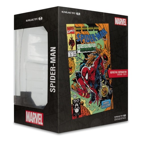 Marvel PVC Statue 1/10 Spider-Man 9 cm McFarlane Toys - Foto 8 di 8