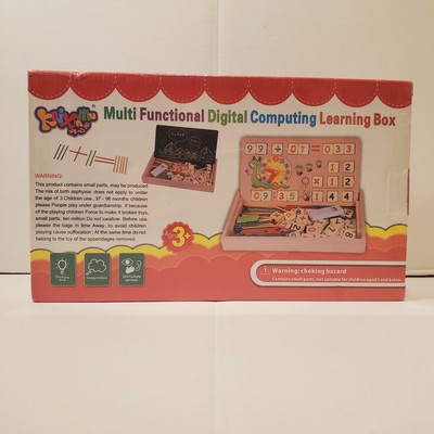 Montessori Baby Math Teaching Aids Multifunctional Math Operation and Drawing...