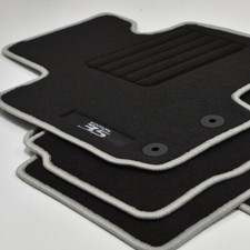 Hyundai ix35 ab Bj.01/2010 - Velours Edition Fußmatten Autoteppiche silber